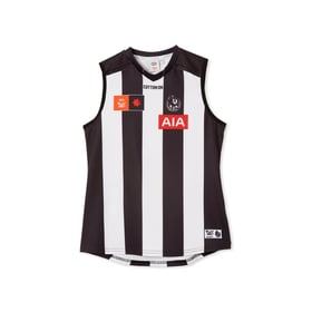 Men's Collingwood Magpies 2024 Home AFLW S9 Guernsey