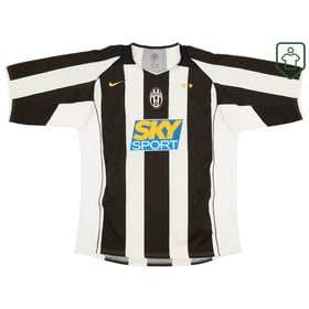 Herren Juventus 2004/05 Heim-Retro-Trikot