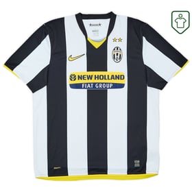 Herren Juventus 2008/09 Heim-Retro-Trikot
