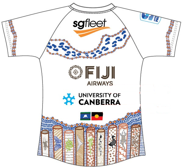 Women's ACT Brumbies 2025 Third Indigenous Shirt