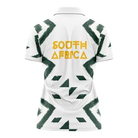Women's South Africa Springboks 2024 Third Pre-Match Polo Shirt