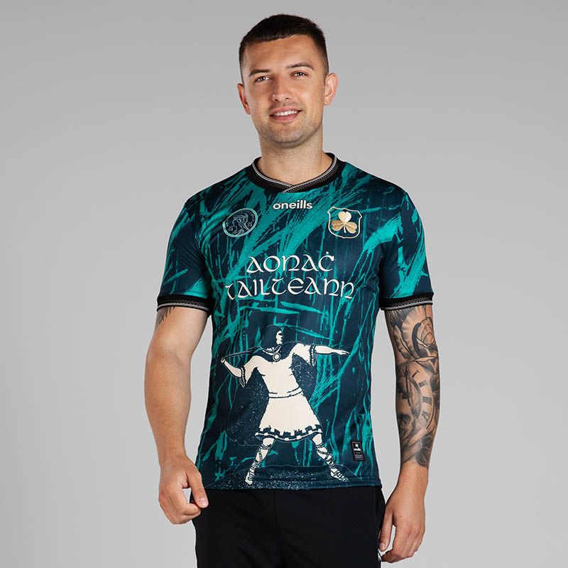 Men's Ireland Rugby 2024 Tailteann Games Green Shirt