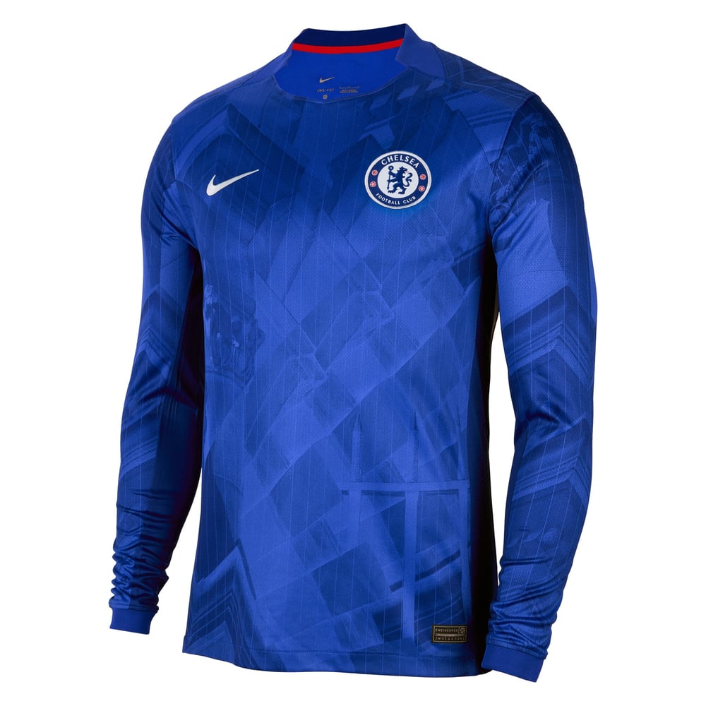 Kinder Chelsea 2025/26 Heimtrikot Langarm