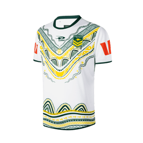 Men's Australian Kangaroos 2025/26 Third Indigenous Shirt