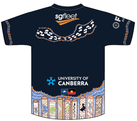 Women's ACT Brumbies 2025 Third Warm Up Shirt