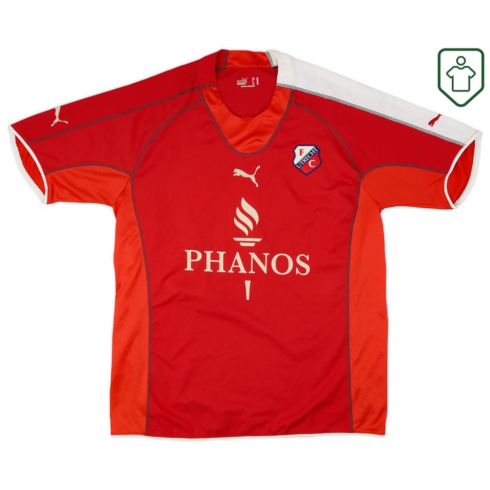 Herren FC Utrecht 2006/07 Heim Retro Shirt