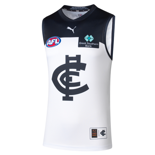 Men's Carlton Blues 2025 Third Clash Guernsey