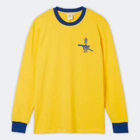 Kinder Arsenal 1971 Auswärts Retro Langarmtrikot