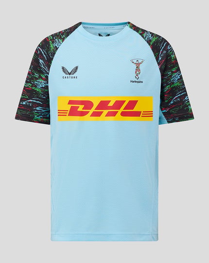 Men's Harlequins 2025/26 Third Authentic Training Shirt - Sky Blue