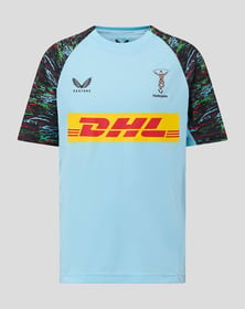 Men's Harlequins 2025/26 Third Authentic Training Shirt - Sky Blue
