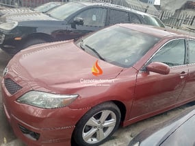 RED TOYOTA CAMRY 2010