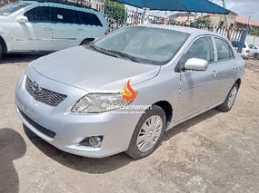 SILVER TOYOTA COROLLA CE 2011