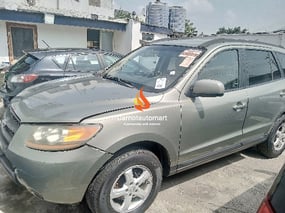 SILVER HYUNDAI SANTA FE 2008