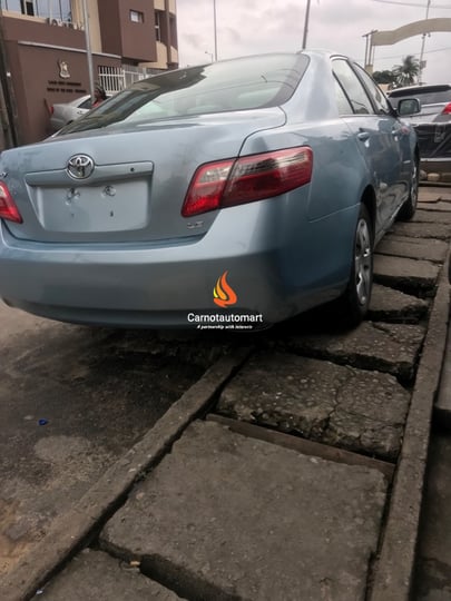 Foreign used Blue Toyota Camry 