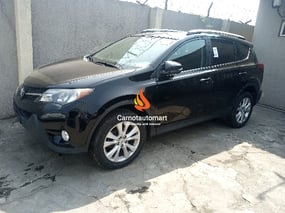 BLACK TOYOTA RAV4 LIMITED 4WD 2013