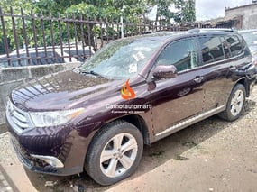 WINE TOYOTA HIGHLANDER AWD LIMITED 2012