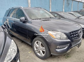 GREY MERCEDES BENZ ML350 4-MATIC 2013