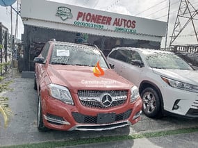 RED MERCEDES BENZ GLC350 4MATIC 2014