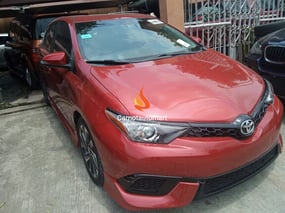 Foreign Used RED TOYOTA iM 2017