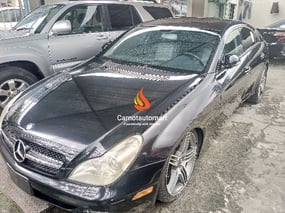 BLACK MERCEDES BENZ CLS500 2006