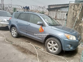 BLUE TOYOTA RAV4 4WD 2011