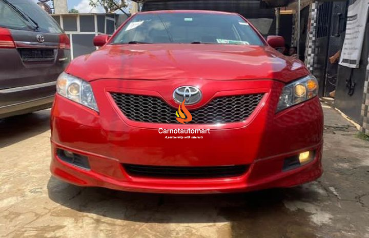 RED TOYOTA CAMRY SPORT 2007 automatic
