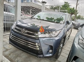 BLUE TOYOTA HIGHLANDER AWD LIMITED 2016