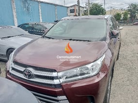 RED TOYOTA HIGHLANDER XLE AWD 2014 UPGRADED TO 2019