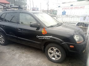 BLACK HYUNDAI TUCSON LIMITED V6 2009