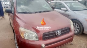 RED TOYOTA RAV4 2008