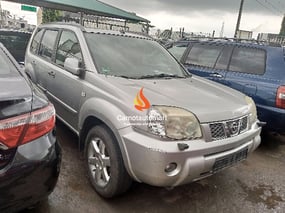 SILVER NISSAN X-TRAIL 2008