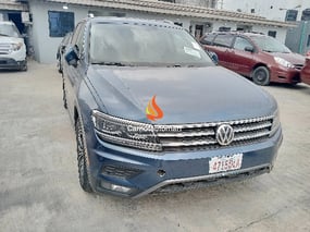 BLUE VOLKSWAGEN TIGUAN TSI 2016