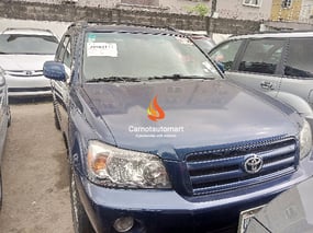 BLUE TOYOTA HIGHLANDER 4WD 2006