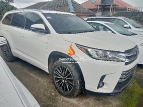 WHITE TOYOTA HIGHLANDER AWD LIMITED 2015 