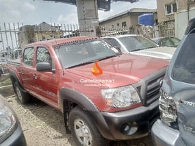 RED TOYOTA TACOMA 2012