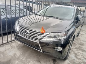 BLACK LEXUS RX350 2014