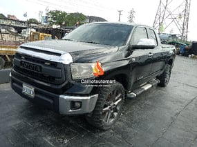 BLACK TOYOTA TUNDRA 2007