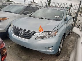 SKY BLUE LEXUS RX350 2010