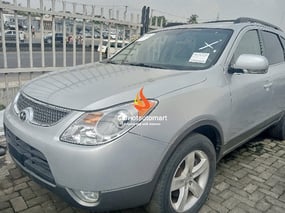 SILVER HYUNDAI VERACRUZ 2007