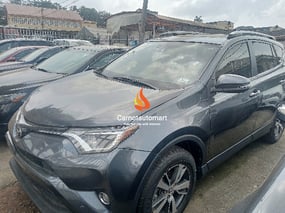 GREY TOYOTA RAV4 XLE 2017