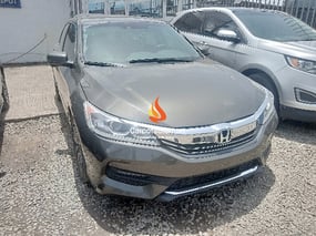 GREY HONDA ACCORD 2013