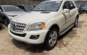 WHITE MERCEDES BENZ ML350 4MATIC 2011 Automatic