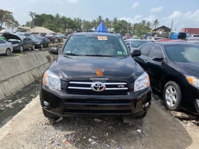 foreign Used 2008 Black Toyota rav4 