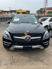 Foreign Used 2015 Black Mercedes Benz ML350 4MATIC