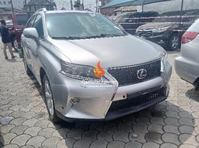 SILVER LEXUS RX350 2012