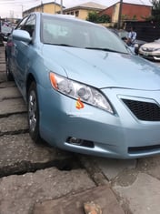 Foreign used Blue Toyota Camry 