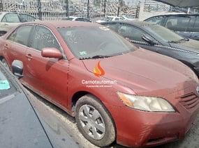 RED TOYOTA CAMRY CE 2010