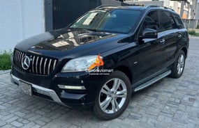 BLACK MERCEDES BENZ ML350 4MATIC 2012 automatic