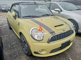 YELLOW MINI COOPER SPORT 2010