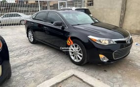 BLACK TOYOTA AVALON XLE 2013 AUTOMATIC